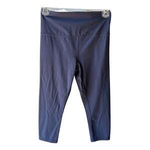 Athleta Elation Capri Leggings Womens XS Ultra High Rise Blue Yoga Gorpcore